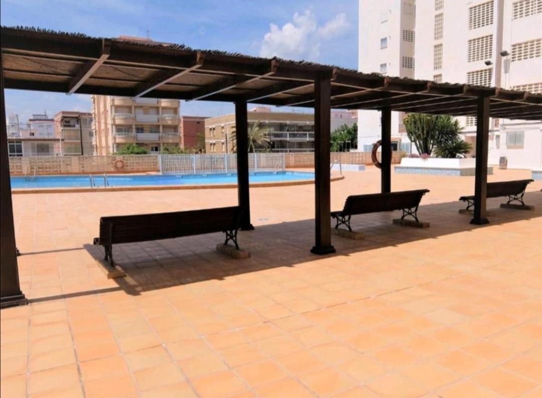Apartamento A Pie De Playa-Edificio Bonaire ガンディア エクステリア 写真